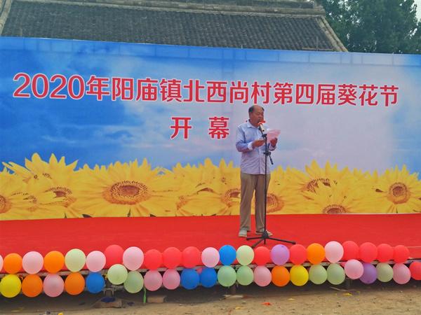 千亩金色花海万人争相游乐焦作阳庙镇第四届向日葵花海文化节开幕
